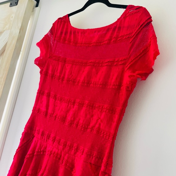 Red n’ Ready Ruffle Dress - Picture 7 of 7
